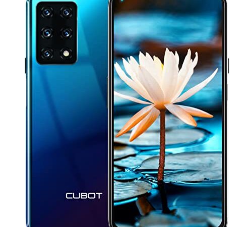 CUBOT X30 Smartphone 8GB+256GB Android Display 6.4’’ FHD+ 4200mAh Batteria 48MP+32MP Telecamera GPS NFC Face ID Verde Sfumato [Versione italiana]