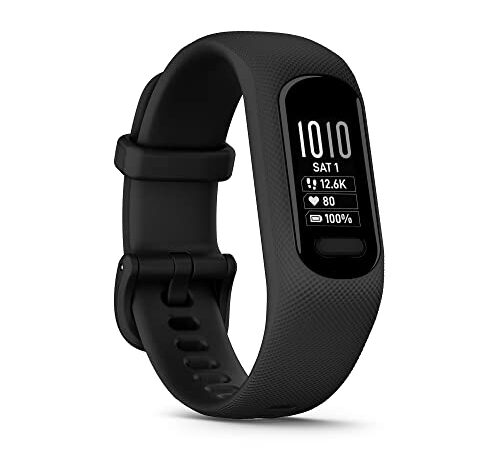 Garmin Vívosmart 5, Smartband E Activity Tracker Unisex Adulto, Nero, 255mm