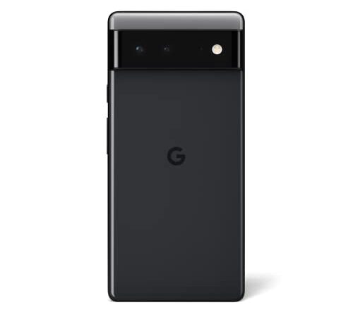 Google Pixel 6: smartphone Android 5G sbloccato con fotocamera da 50 megapixel e obiettivo grandangolare - [128GB] - [Nero Tempesta]