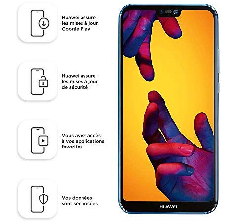 Huawei P20 Lite 5.8in Full HD+ 64GB Dual Sim Smartphone Blu Klein Blue (Ricondizionato)