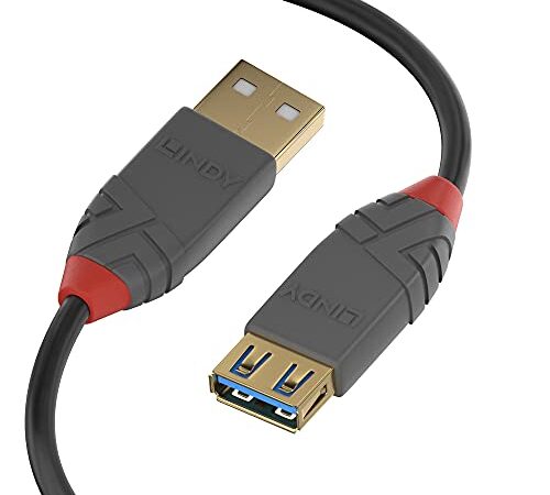 Prolunga USB 3.0 Tipo A Anthra Line, 0.5m