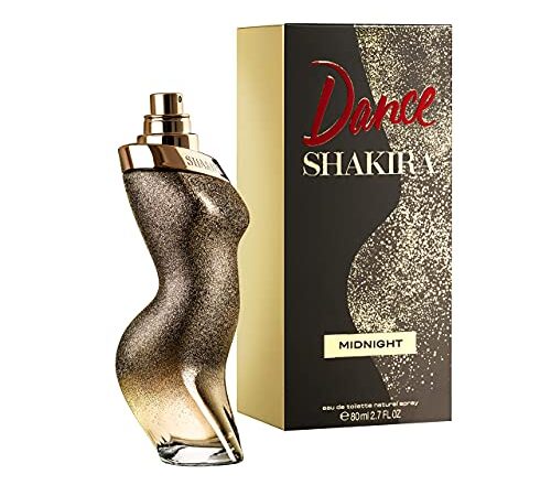 Shakira Perfumes - Dance Midnight di Shakira per Donne, Profumo Gourmand Floreale - 80 ml