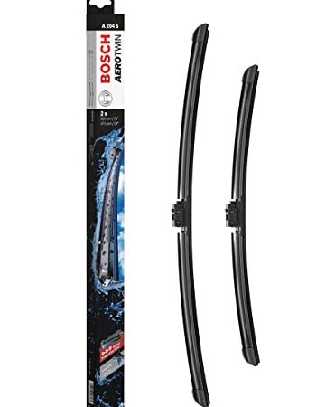 Tergicristalli Bosch Aerotwin A204S, Lunghezza 600mm/475mm, 1 set per parabrezza anteriore