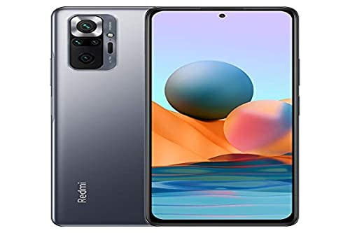 Xiaomi Redmi Note 10 Pro Smartphone,8 GB 128 GB Telefono Cellulare,Display AMOLED da 6,67 Pollici,Qualcomm® Snapdragon ™ 732G,Fotocamera Quadrupla,Versione Globale(Grigio)