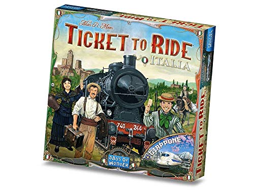 Asmodee - Ticket to Ride: Italia + Giappone - Espansione Gioco da Tavolo per Ticket to Ride e Ticket to Ride Europa, Edizione in Italiano