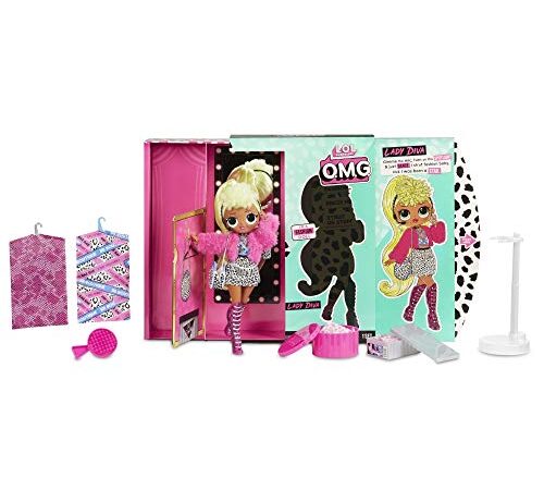 Giochi Preziosi - LOL Top Secret Fashion Doll Diva Bambola, LLU95300