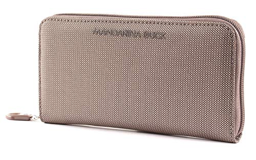 Mandarina Duck MD 20, Portafoglio Donna, Beige (Taupe), 18.5x10x2 (L x H x W)