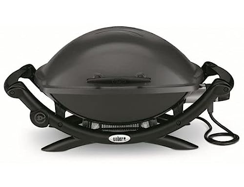 Weber Q2400 Barbecue Elettrico, 55 x 39 cm, Dark Grey (55020053)