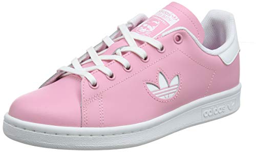 adidas Stan Smith J, Sneaker Unisex - Bambini e ragazzi, Light Pink Ftwr White Ftwr White, 38 EU
