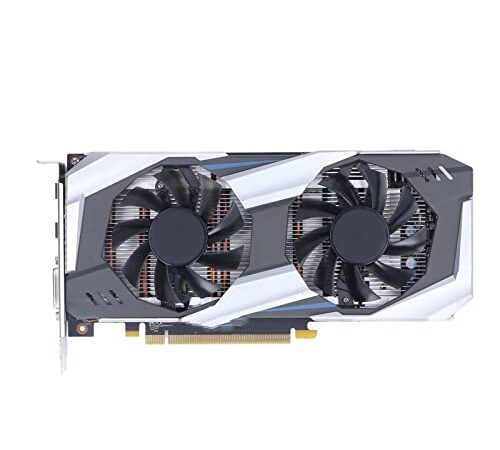 Annadue GTX 1060 3GB GDDR5 192-bit Scheda Grafica da Gioco, Dual Fan DVI DP HDMI Scheda Grafica da Gioco, a Basso Rumore, per Computer Desktop, per Windows 7/ Windows 10