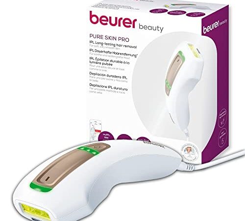 Beurer IPL PureSkin Pro Epilatore a Luce Pulsata Compatto con 200.000 Impulsi Luminosi