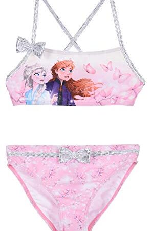 Frozen Bambina Costume da Bagno Due Pezzi